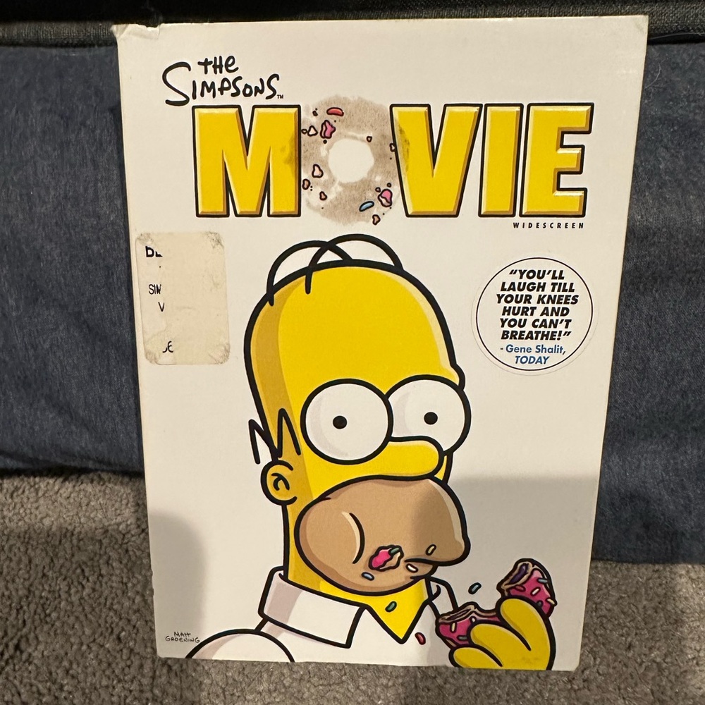 📀 5 for $25 The Simpsons Movie DVD